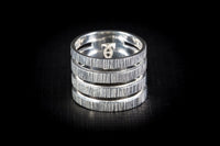 Sterling Silver Handcrafted Stack Ring