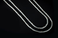 Sterling Silver Handcrafted Chain Natalli Long Necklace